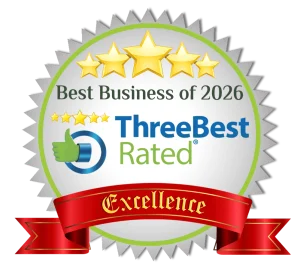 ThreeBestRated Best Business of 2026 award, Lakewood CO