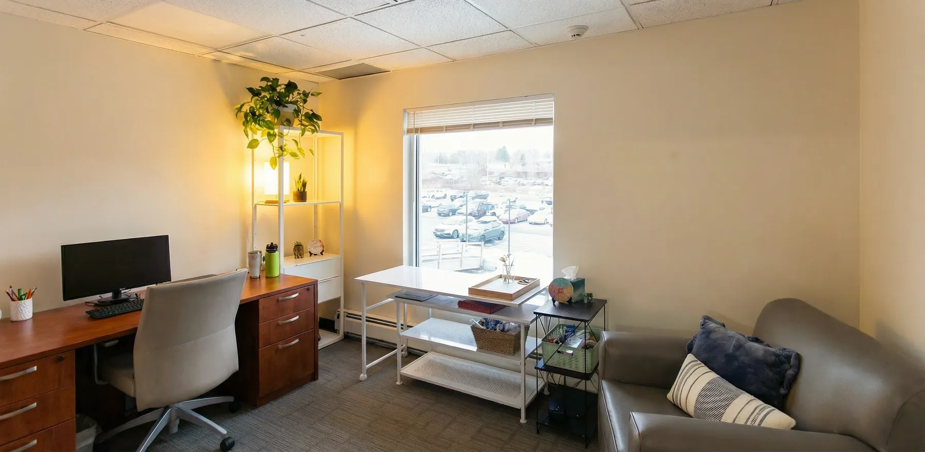 Individual therapy office at the Lakewood practice